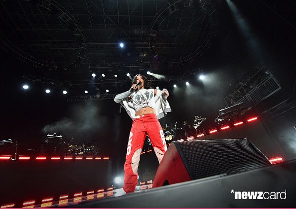 Рианна выступила на «March Madness Music Festival»