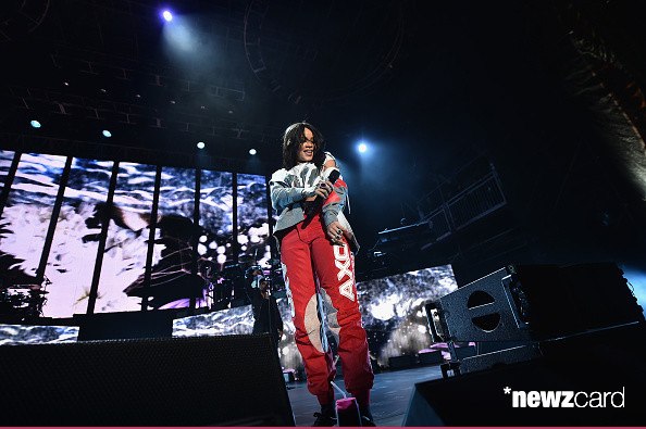 Рианна выступила на «March Madness Music Festival»