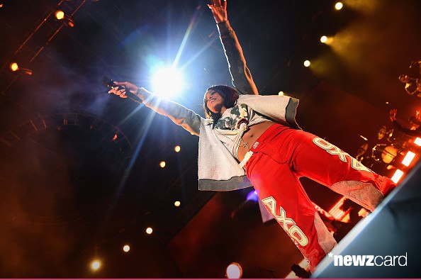 Рианна выступила на «March Madness Music Festival»