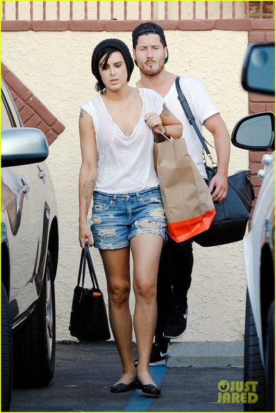 Румер Уиллис и Вэл Чмерковский в ЛА