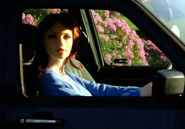 Секс-кукла продаёт машину на eBay Секс-кукла продаёт машину на eBay