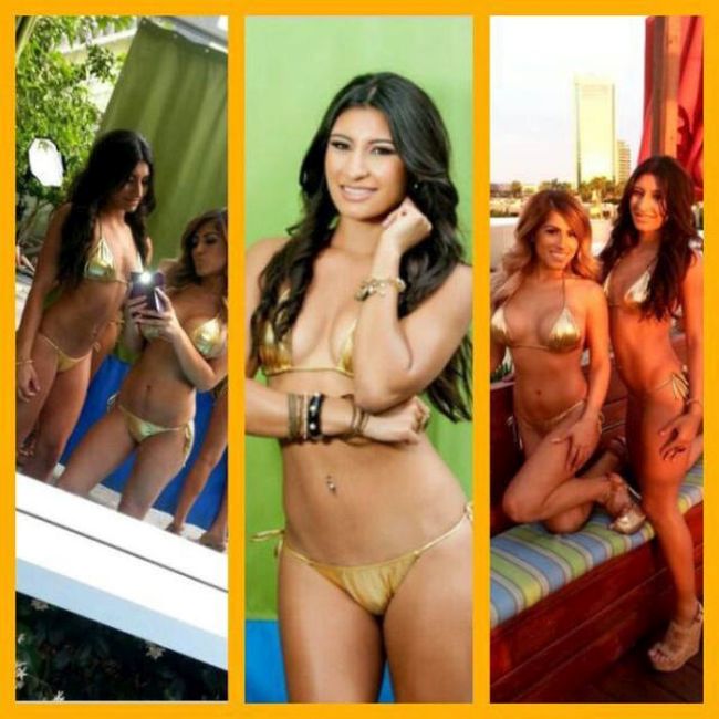 Сексуальные официантки в бикини