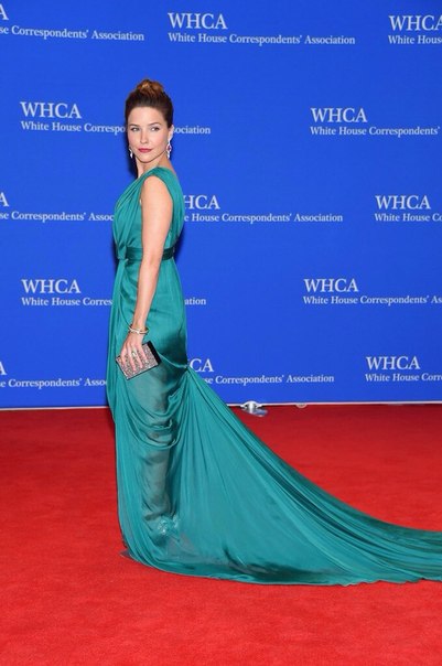 София Буш на ужине "White House Correspondents' Dinner"