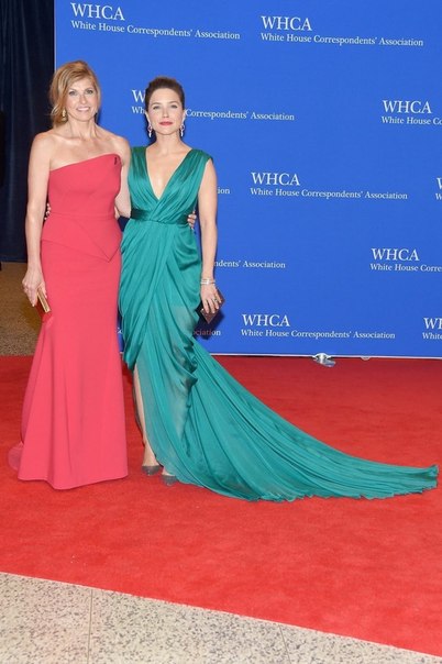 София Буш на ужине "White House Correspondents' Dinner"