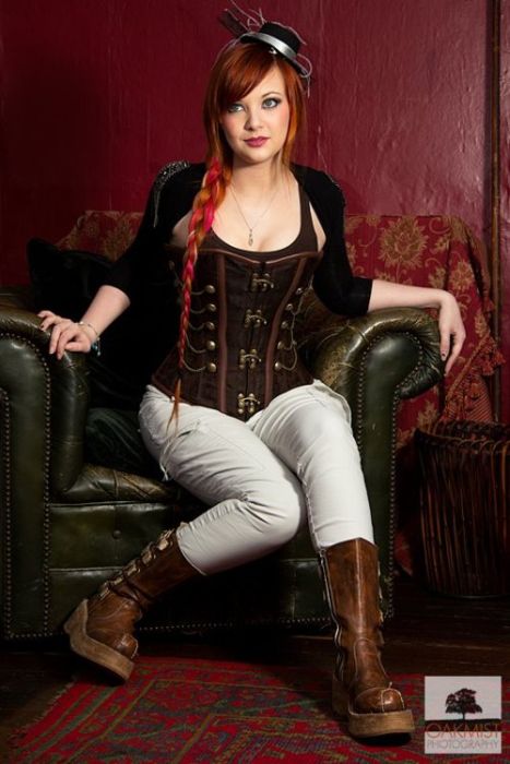 Стимпанк девушки Стимпанк девушки