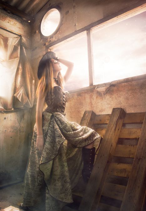 Стимпанк девушки Стимпанк девушки