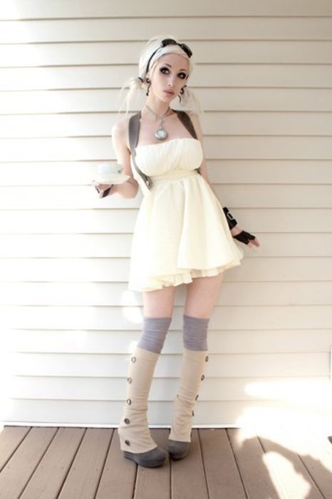 Стимпанк девушки Стимпанк девушки