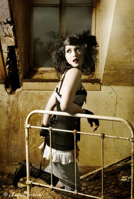 Стимпанк девушки Стимпанк девушки