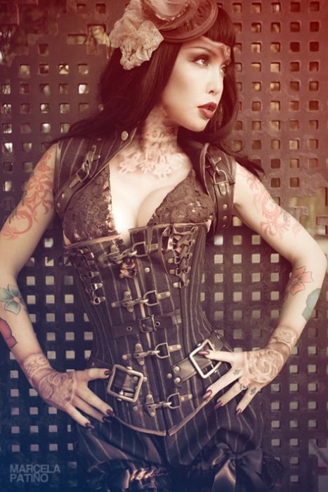 Стимпанк девушки Стимпанк девушки