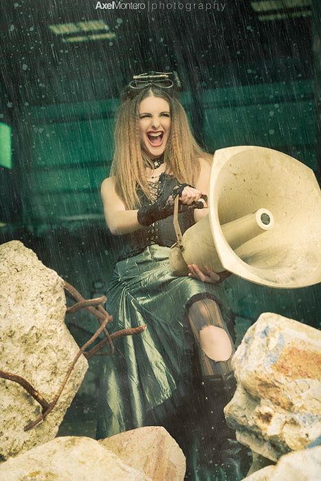 Стимпанк девушки Стимпанк девушки