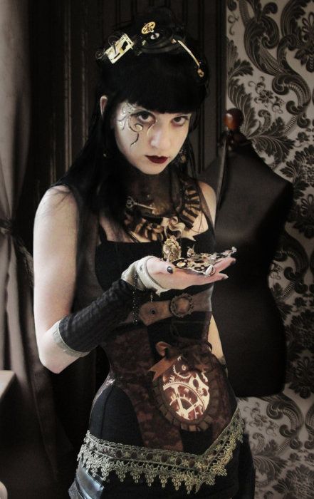 Стимпанк девушки Стимпанк девушки