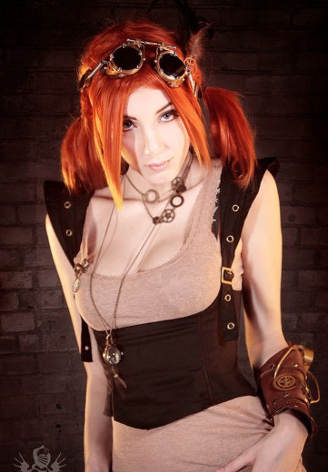 Стимпанк девушки Стимпанк девушки