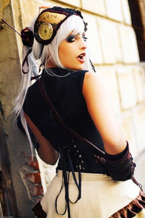 Стимпанк девушки Стимпанк девушки