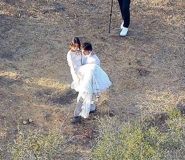 Свадьба Йена Сомерхолдера и Никки Рид