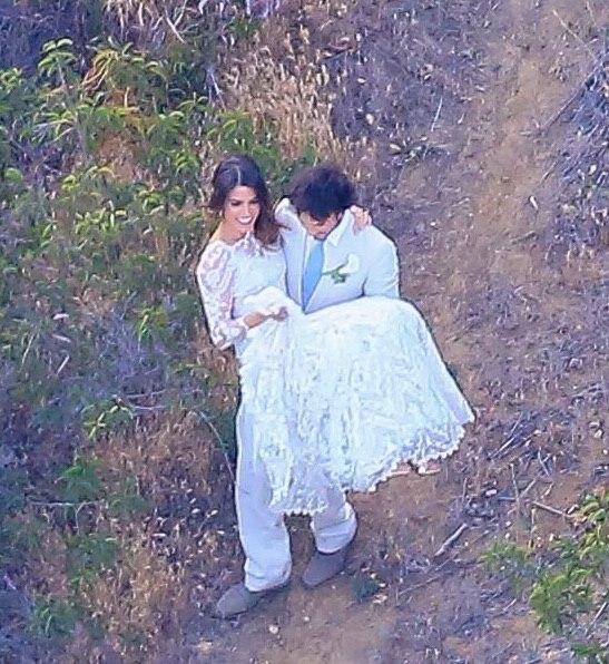 Свадьба Йена Сомерхолдера и Никки Рид