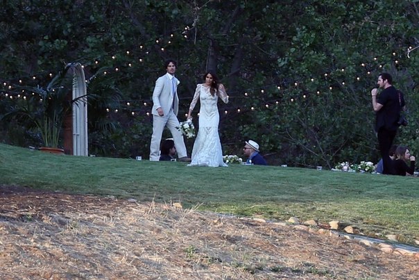 Свадьба Йена Сомерхолдера и Никки Рид