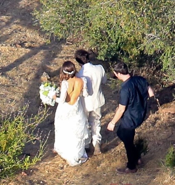 Свадьба Йена Сомерхолдера и Никки Рид