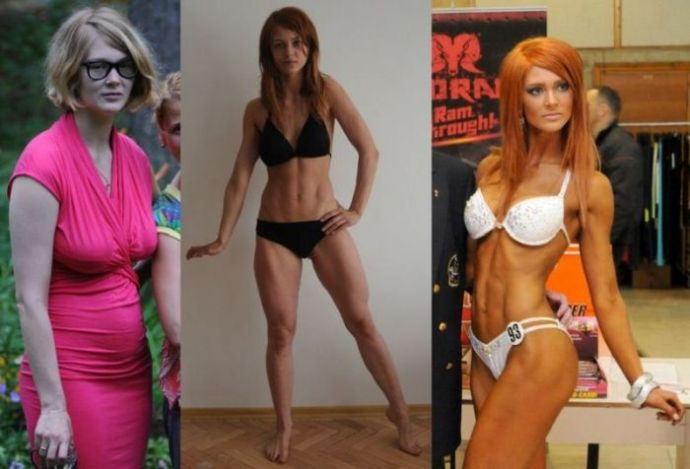 Девушка, которая сбросила вес