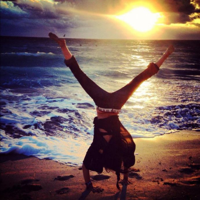 Девушки на природе