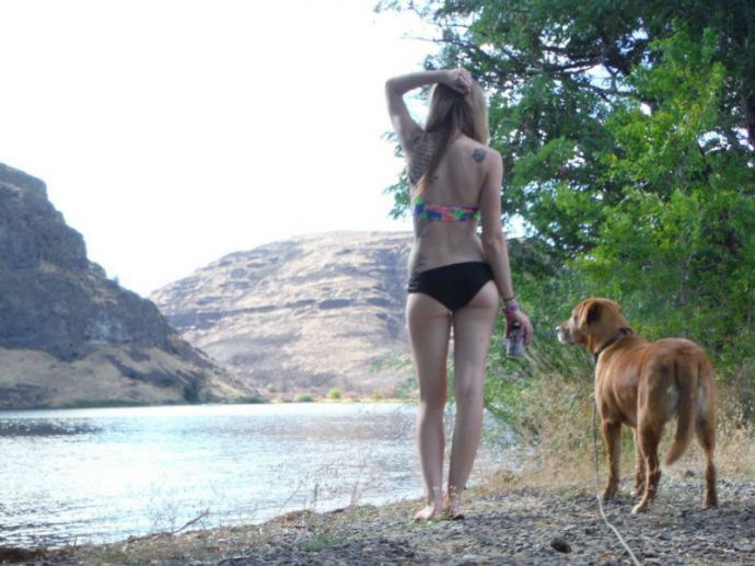 Девушки на природе