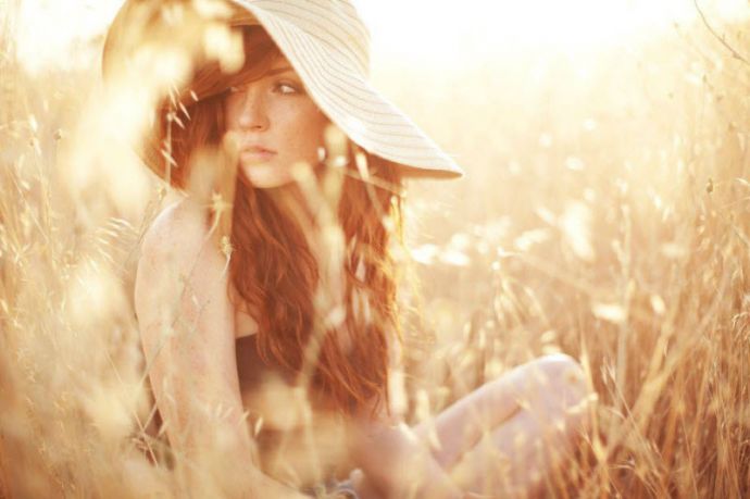 Девушки на природе