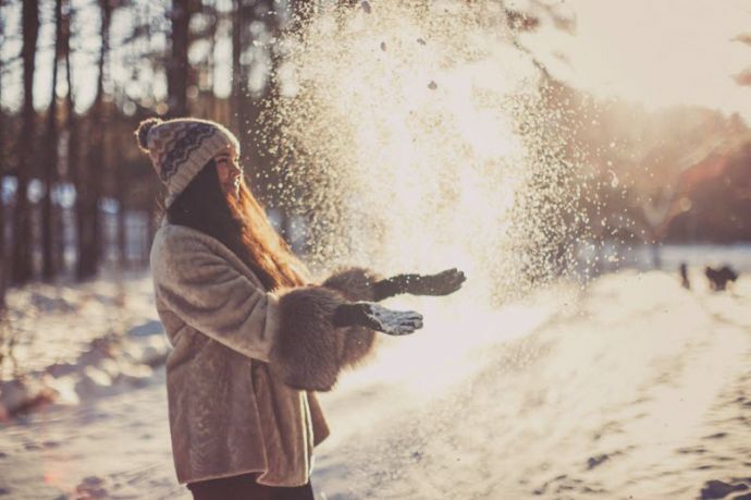 Девушки на природе