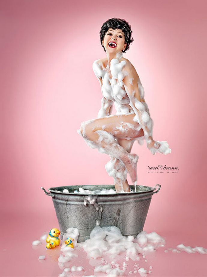 Эротические фотографии Pin-up — красивее, чем нарисованные