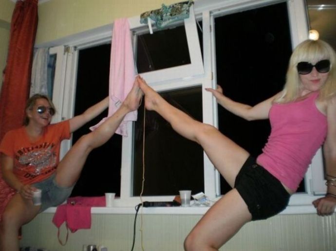 Современные школьницы