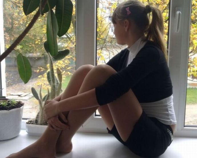 Современные школьницы