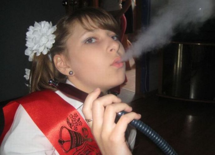 Современные школьницы