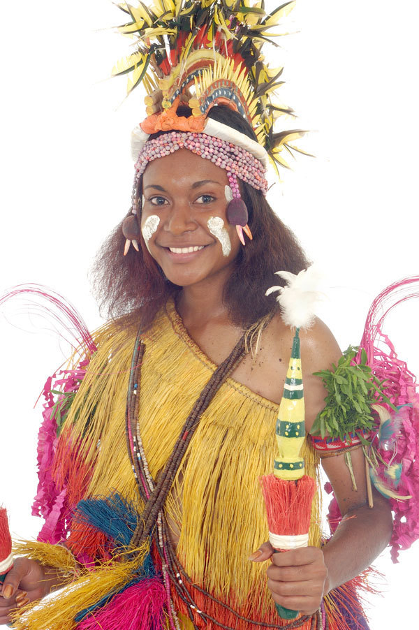 Участницы конкурса красоты в Папуа - Новой Гвинее. НЮ Участницы конкурса красоты в Папуа - Новой Гвинее. НЮ