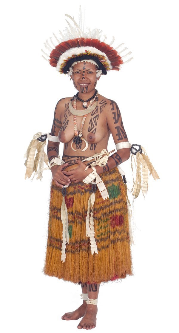 Участницы конкурса красоты в Папуа - Новой Гвинее. НЮ Участницы конкурса красоты в Папуа - Новой Гвинее. НЮ