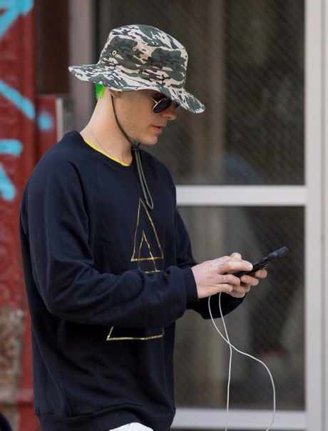 Джаред Лето в Нью-Йорке - 29 апреля