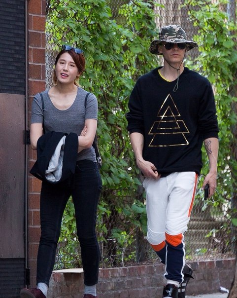 Джаред Лето в Нью-Йорке - 29 апреля