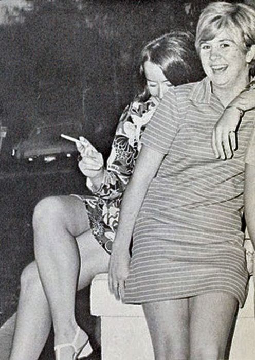 Короткие юбки из прошлого