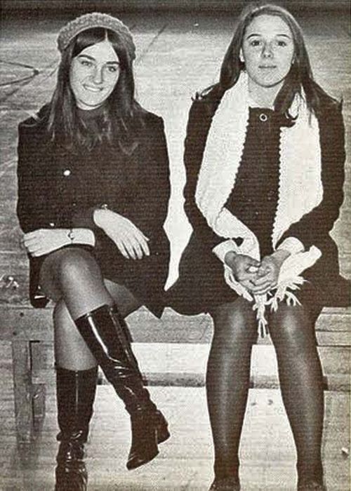 Короткие юбки из прошлого