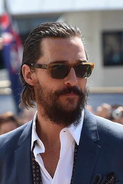 Мэттью МакКонахи и Наоми Уоттс на фотоколе фильма Море деревьев