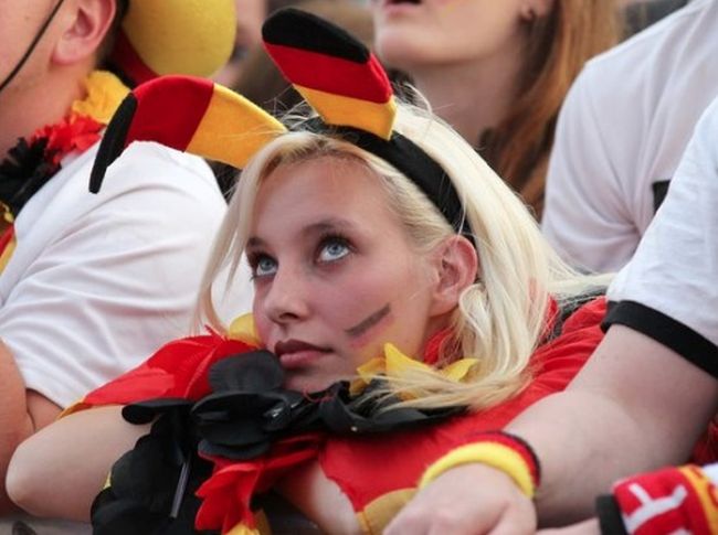 Немецкие фанатки ЕВРО-2012 Немецкие фанатки ЕВРО-2012