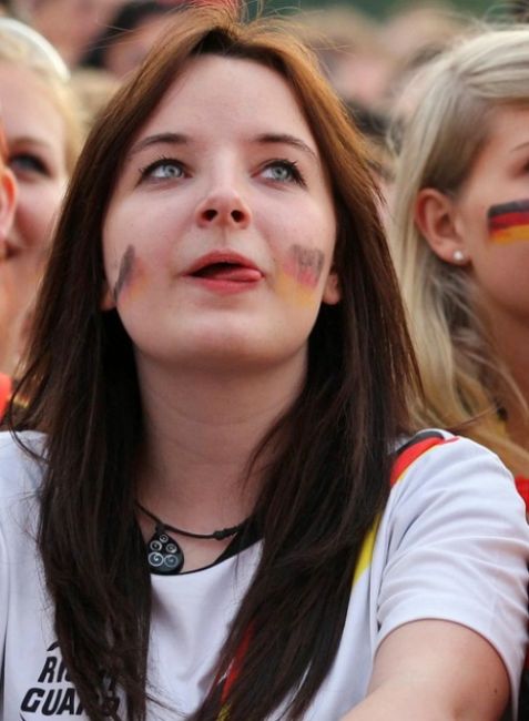 Немецкие фанатки ЕВРО-2012 Немецкие фанатки ЕВРО-2012