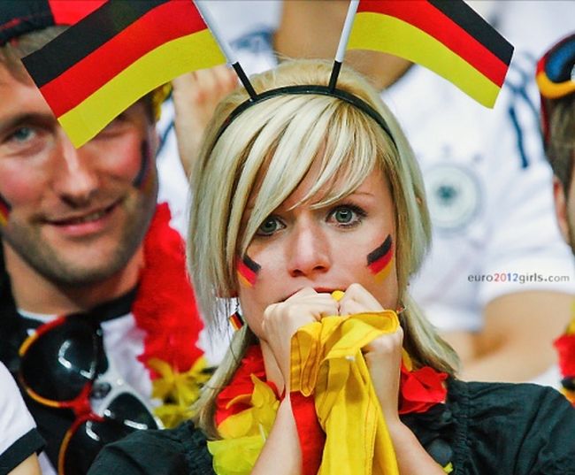 Немецкие фанатки ЕВРО-2012 Немецкие фанатки ЕВРО-2012