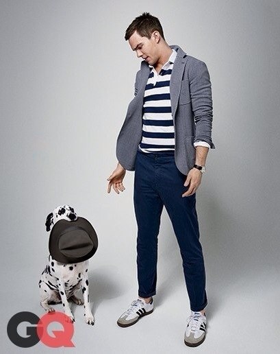 Николас Холт в журнале GQ. Май 2015