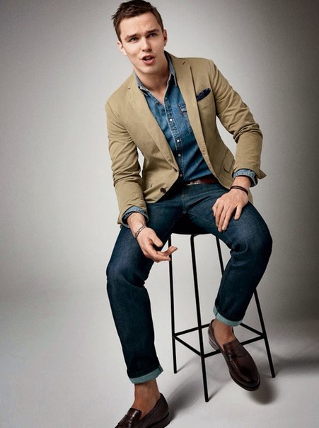 Николас Холт в журнале GQ. Май 2015