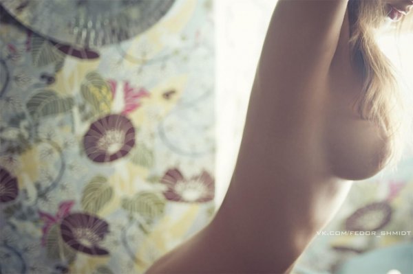 Прекрасная симметрия вида доек (эротика)