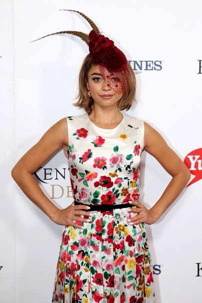 Сара Хайланд посетила 141st Kentucky Derby Louisville