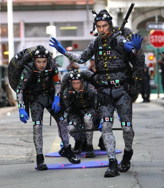 Съемки фильма "Черепашки-ниндзя 2" в Ню-Йорке - 13