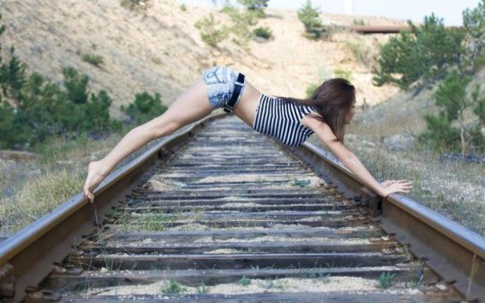 Гибкие девушки, которые следят за своей фигурой