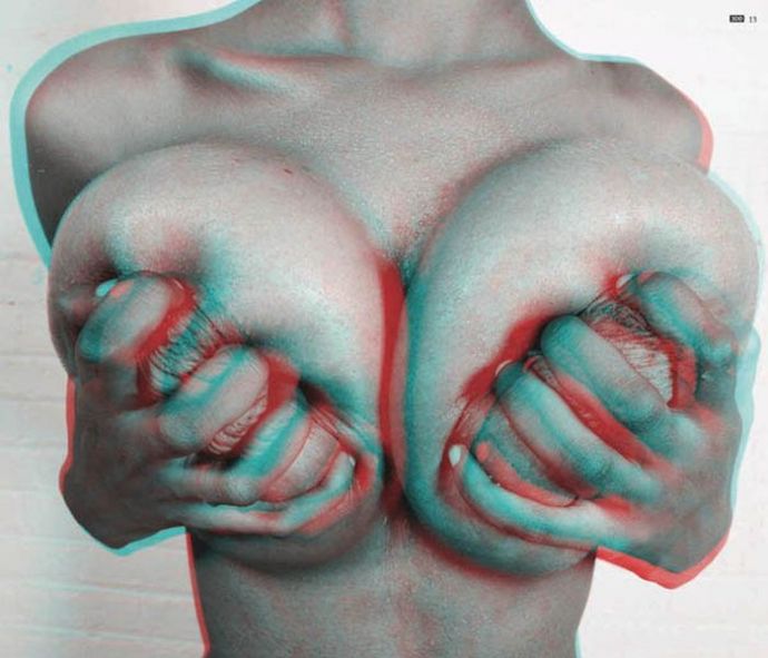 Грудь в формате 3D