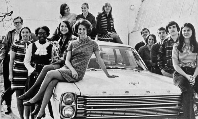 Короткие юбки из прошлого