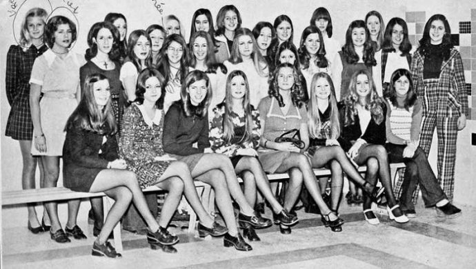 Короткие юбки из прошлого