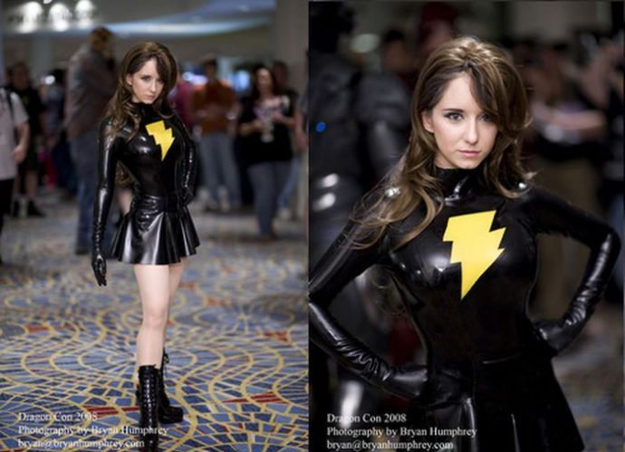 Косплей в костюмах из латекса